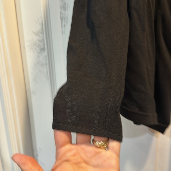 Reiss Black Lightweight Open Cardigan Sweater XS - Picture 4 of 9